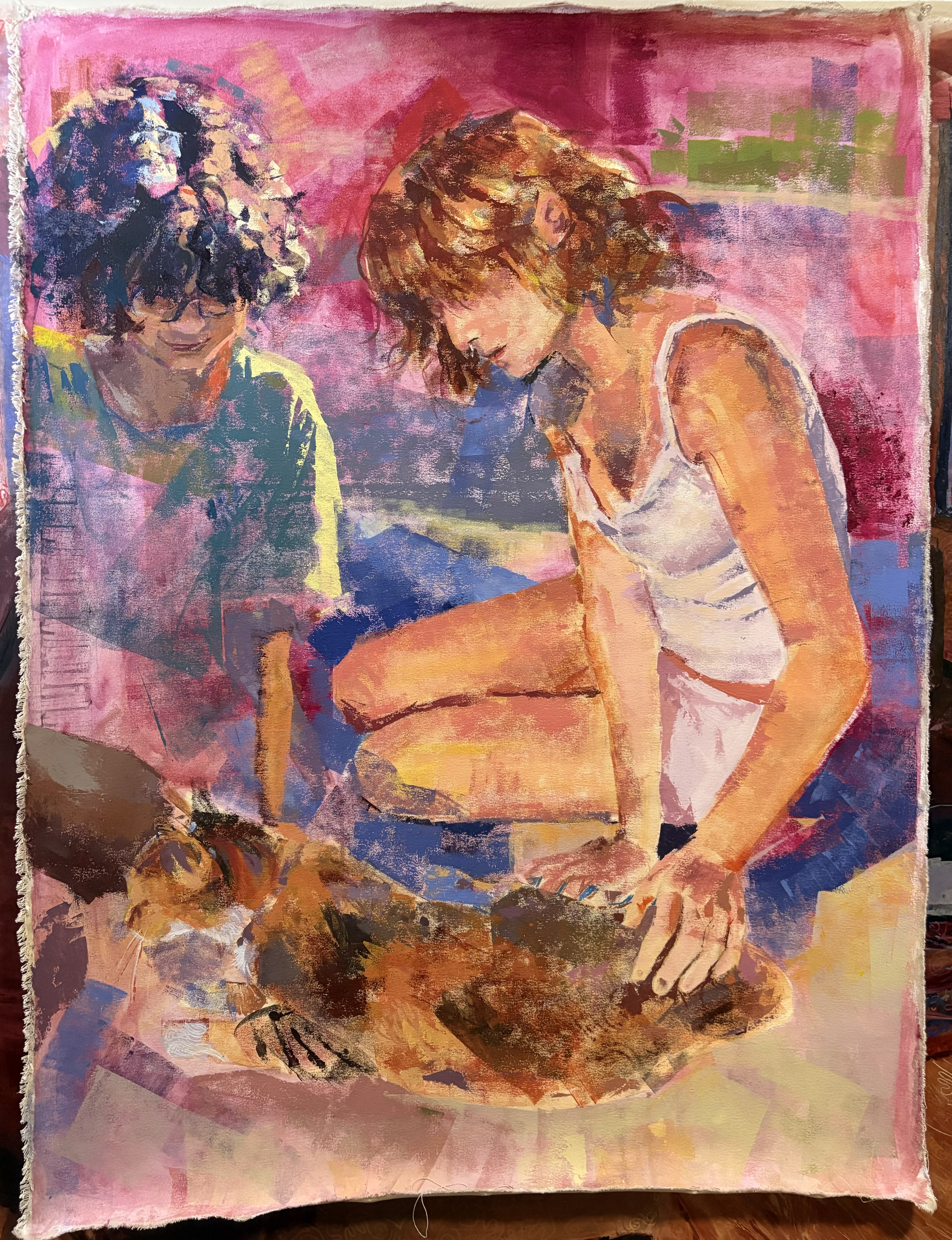 91 x 122 cm, Acrylic on Canvas